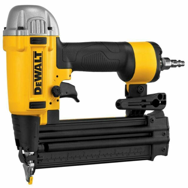 DEWALT DWFP12233 18-Gauge Precision Point Pneumatic Brad Nailer With Case