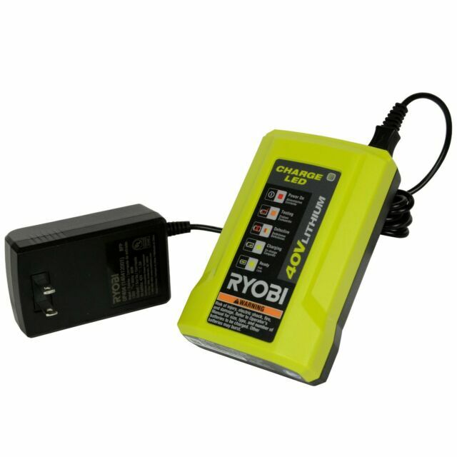 Ryobi OP404 40-Volt Li-Ion Replacement OEM Compact Battery Charger OP404VNM